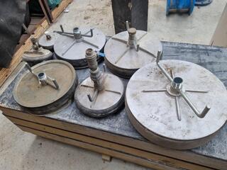 8x Assorted Aluminium Drain Test Plugs