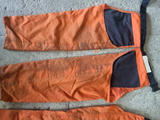 2 Pairs of Clogger Chainsaw Chaps 