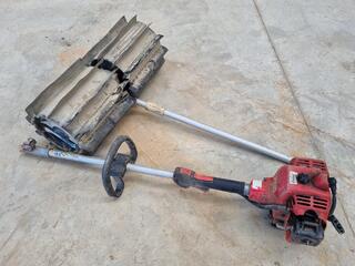 Shindawa Petrol Multi-Tool Power Unit w/ Rubber Paddle