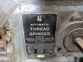 Jones & Lamson Automatic Thread Grinder