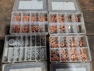 Assorted Copper and Aluminium Washers