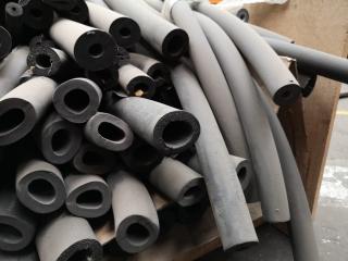 Large Lot of Assorted Water Pipe Insulation Tubes