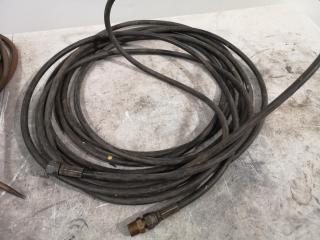 3x Assorted Welding Hoses w/ 2x Torches