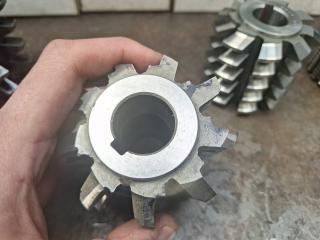 4 x Gear Hobber Cutters