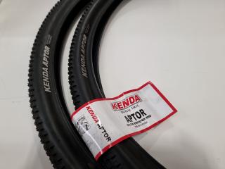 2x Kenda Aptor Bicycle Tyres - 29 x 2.10
