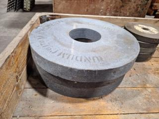 Crate of Assorted Grinding Wheels