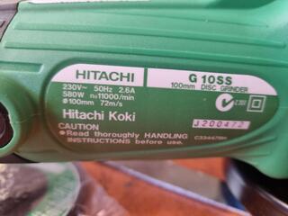 Hitachi Professional 100mm Angle Grinder G 10SS, As New!