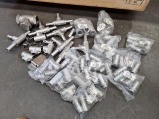 Assorted Stainless Steel Hose & Pipe Connectors