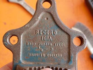 Record 181A drop forged steel Chain Vice