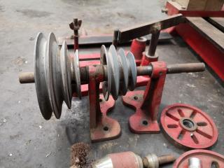 Antique Small Wood Lathe, no drive motor