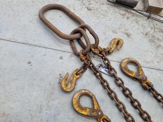 2-Leg Lifting Chain Assembly, 4250kg Max Capacity