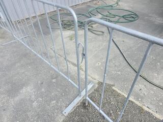 Three Steel Gates with Feet