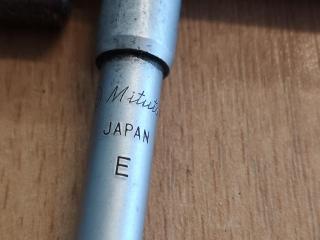Mitutoyo Imperial Depth Micrometer w/ 2x Telescopic Gauges
