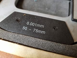 Electronic Digital Micrometer 50-75mm