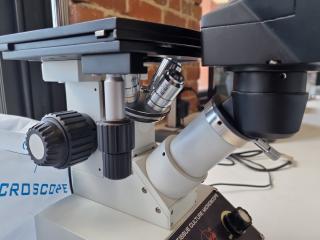 Inverted Tissue Culture Microscope by Radical w/ ProCam Digital Camera