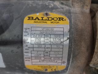 Baldor Three Phase DC 2.2kW Electric Motor