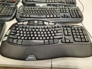 Assortment of Keyboards and Mouse