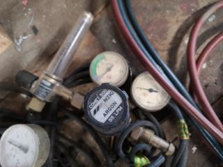 Assorted Welding Electrodes, Hoses, Regulators, & More