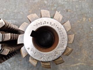 5 x Gear Hobber Cutters