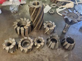 Assorted Milling Machine Cutters 