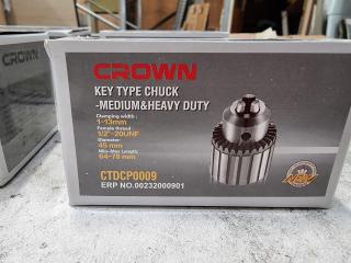 6 New Crown13mm Drill Chucks