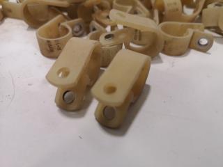 50x Aviation Plastic Loop Clamps for Wire Support Type MS25281 R10