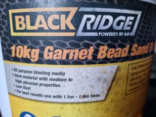 Black Ridge 10kg Garnet Bead Sand Blasting Grit, New