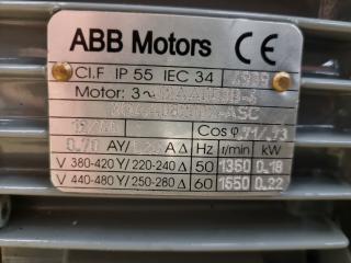 3-Phase 0.18kW Electric Motor by ABB