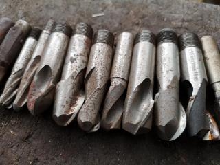 35x Assorted Mill Cutter Bits