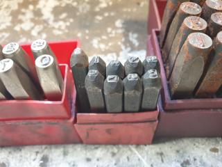 Assorted Letter and Number Punches