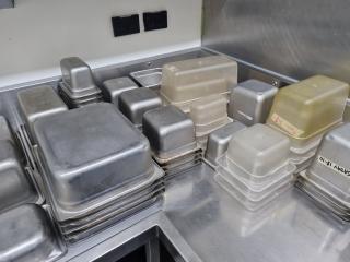 Large Lot of Bain Marie Type Trays