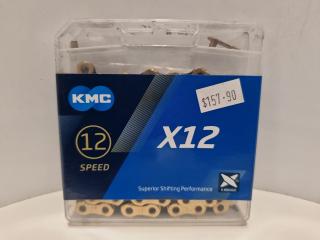 KMC X12 Gold Chain