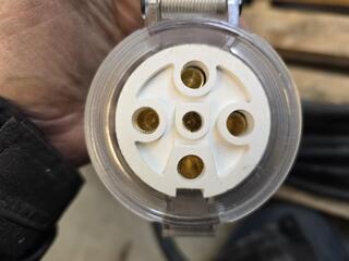Long Three Phase Extension Cable 