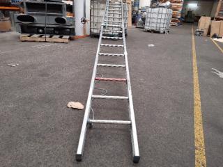 Ulrich Aluminum Extension Ladder (3M + 3M)