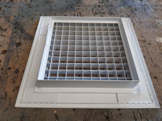 7 x Assorted Aluminum Vent Grilles