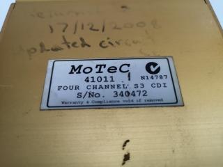 Motec Capacitor Discharge Ignition System
