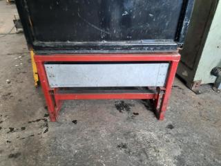 Industrial Storage Bin and Stand