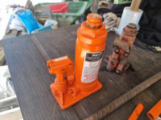 Pair of Hydraulic Bottle Jacks