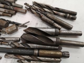 90+ Assorted Milling Drill Bits