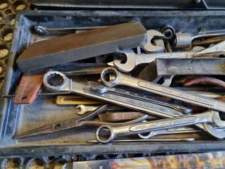 Toolbox with Assorted Handtools