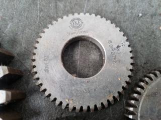 5 x Gear Shaper Cutters 