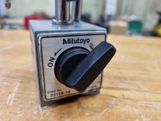 Mitutoyo Magnetic Magnetic Stand w/ SPI Dial Gauge Indicator