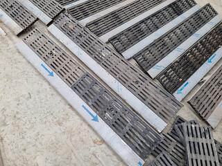 16x Stainless Steel Channel DraIn Grates