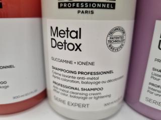 4 Assorted Loréal 'Professional Paris' Shampoos