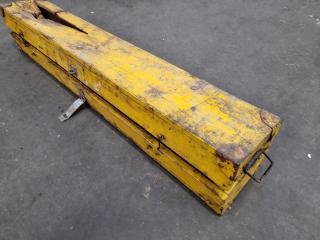 Vintage Boring Drill Set, 1200mm