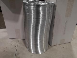 2x Aludec AA3 Flexable Laminate Ducting Lengths, 203mm x 10m Size