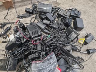 40x Assorted Power Adapters