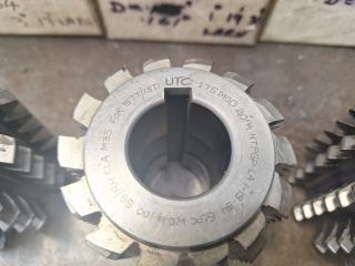 4 x Gear Hobber Cutters