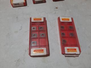 10 Partial Packs of Assorted Milling Inserts