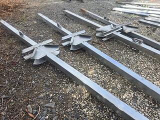 5 x Portable Road Sign Stands